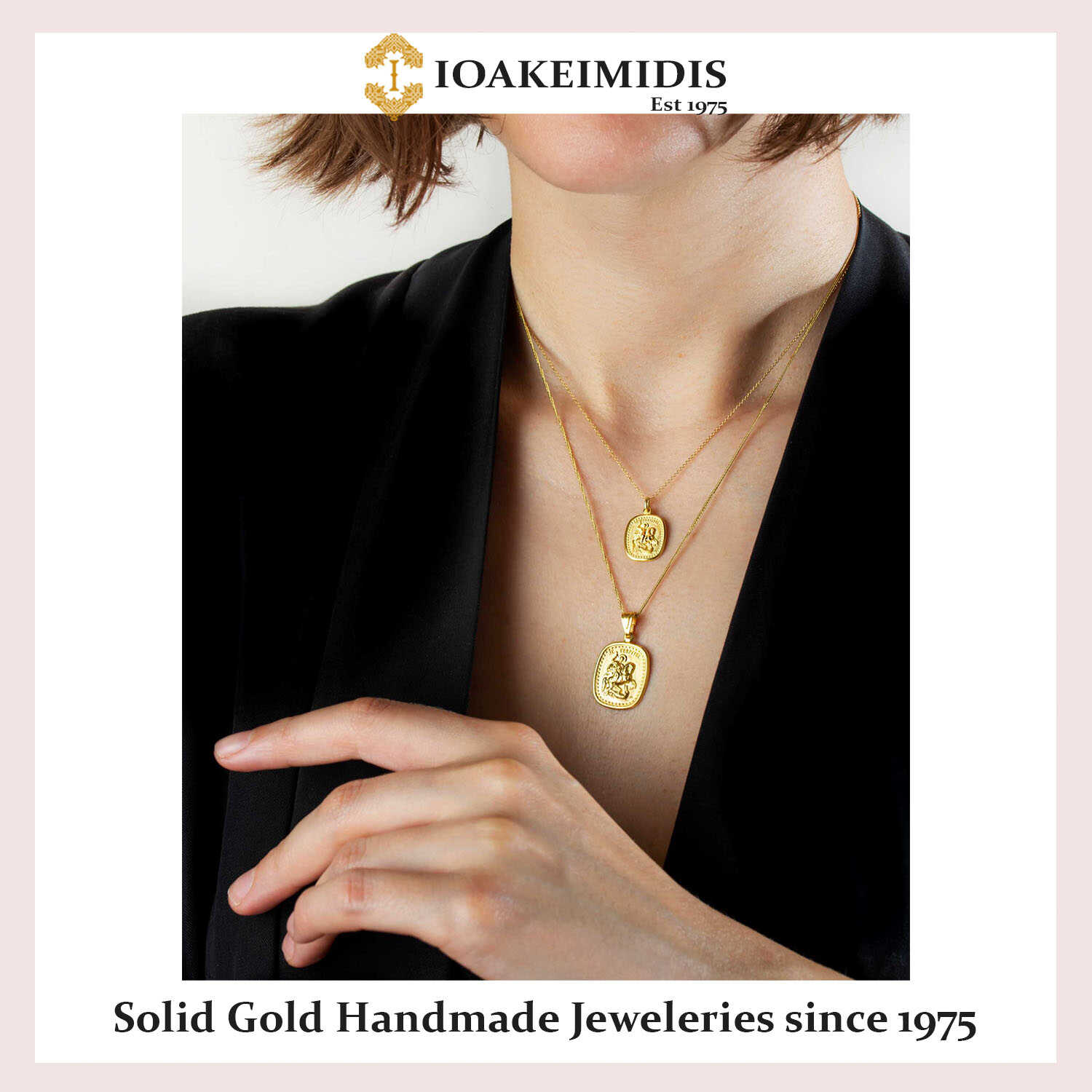 Christian Saint name necklace